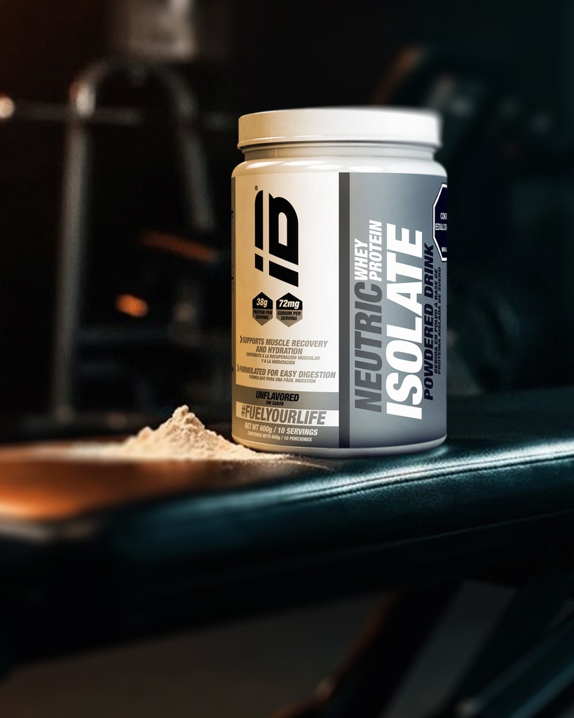 NEUTRIC WHEY PROTEIN ISOLATE IBSPORTS SABOR NATURAL POTE 600 G
