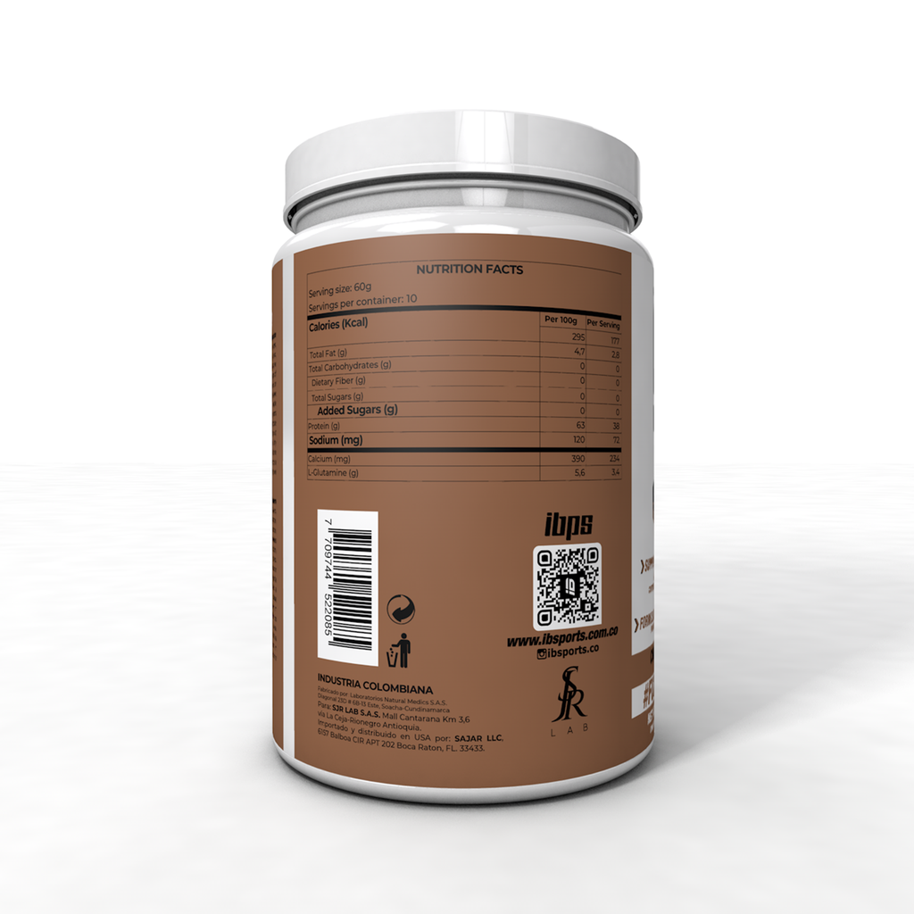 WHEY PROTEIN ISOLATE IBSPORTS x 600 G SABOR CHOCOLATE