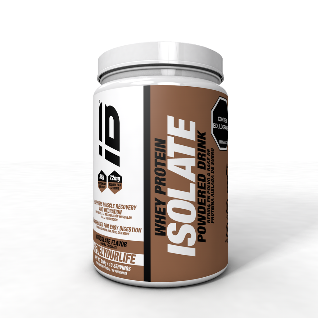 WHEY PROTEIN ISOLATE IBSPORTS  x 600 G SABOR CHOCOLATE