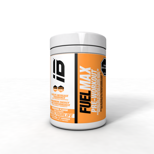 FUELMAX IBSPORTS PRE-WORKOUT x 400 G SABOR MANDARINA