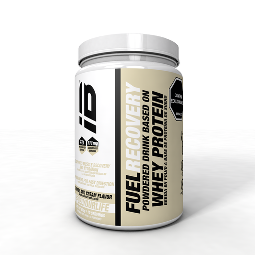 [IBS-7709500774420] FUEL RECOVERY WHEY PROTEIN iBSPORTS  X 600 G SABOR COOKIES AND CREAM