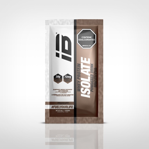 WHEY PROTEIN ISOLATE iBSPORTS SACHET x 60 G SABOR CHOCOLATE