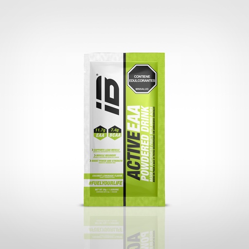 [IBS-7709919985936] ACTIVE EAA IBSPORTS (AMINOACIDOS ESENCIALES) SACHET X 30G SABOR LIMONADA COCO